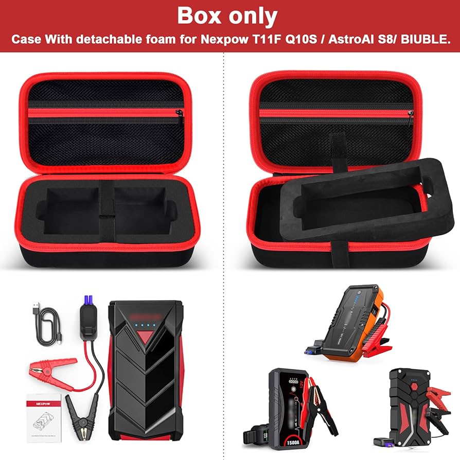 UTRAI Car Jump Start 収納ケース付き UTRAI -Best Portable Car Jump Starter